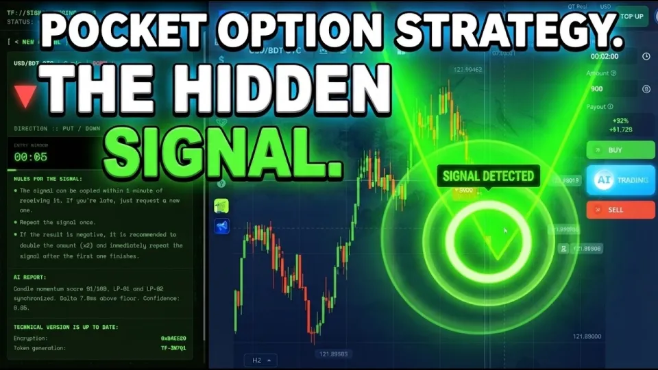 Hidden Pocket Option Strategy Signal | Only This AI Bot Finds It | Pocket Option AI Bot